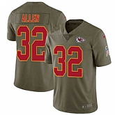 Nike Chiefs 32 Marcus Allen Olive Salute To Service Limited Jersey Dzhi,baseball caps,new era cap wholesale,wholesale hats